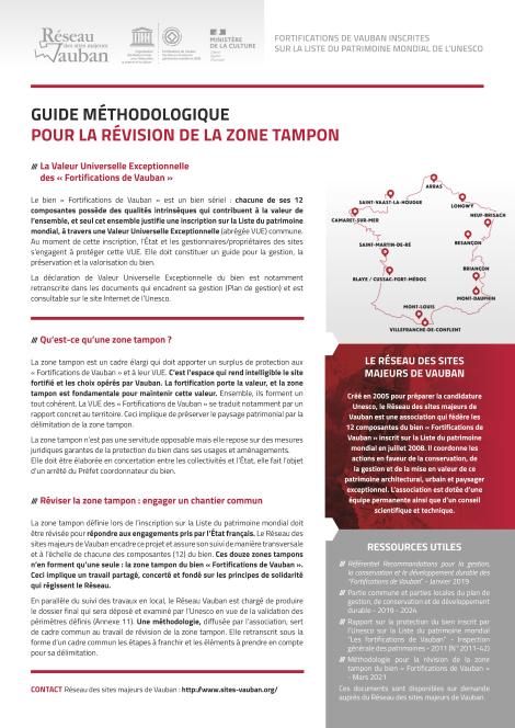 A methodological guide for the revision of the buffer zone