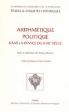 Arithmétique politique dans la France du XVIIIe siècle